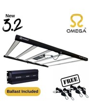 Omega Black 720w LED Grow Light & Ballast Full spectrum New 3.2 umol version