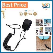 SUP Leash 10ft Coiled Paddle