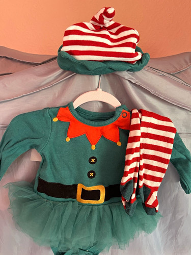 Baby christmas elf outfit - elf,