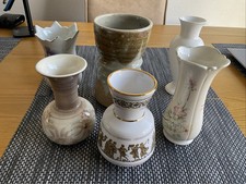 Vintage Job Lot Of Mixed Collectable  Vases, 6 Items
