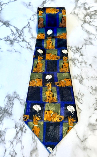 Scooby doo neck - tie, blue