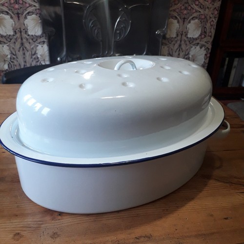 Fish kettle enamelled - fish,