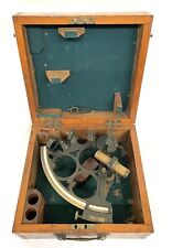 Antique H.G. Blair & Co Cardiff & Barry Sextant in Fitted Mahogany Case : Repair