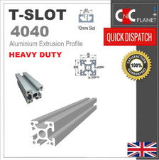 4040 ALUMINIUM EXTRUSION PROFILE T-SLOT CNC PLASMA ROUTER 10mm Slot 40mm x 40mm