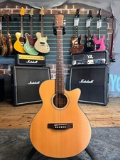 Freshman FA1AN Satin Natural Electro-Acoustic Guitar