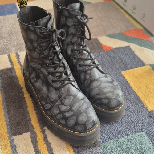 Martens platform leather - platform,