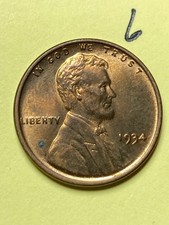 1934 LINCOLN WHEAT CENT, nice
