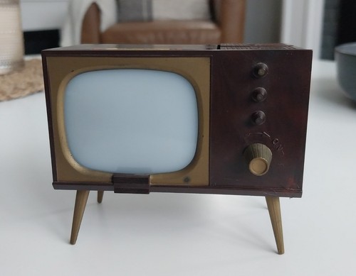 Vntg mini television salt - vntg, tv