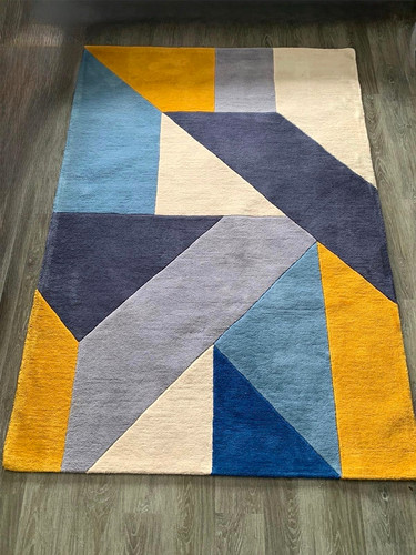 Modern geometric hand tufted - modern,