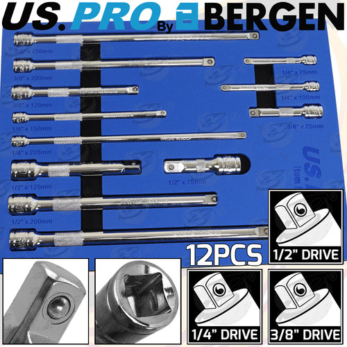 Pro extension bars 4 - extension, 1/4"