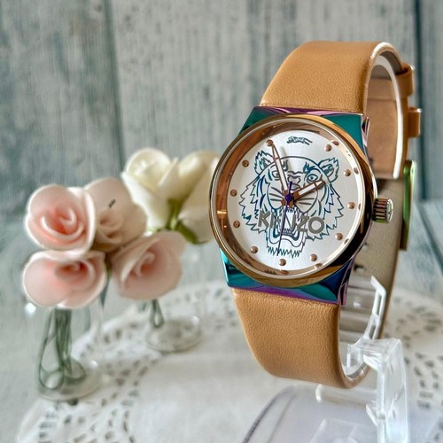 Kenzo tiger aurora - men's, watch