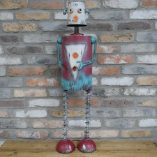 Large Tall Metal Robot
