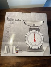 Kirkton House Retro Kitchen Scales UNUSED Removable Bowl Up To 5kg