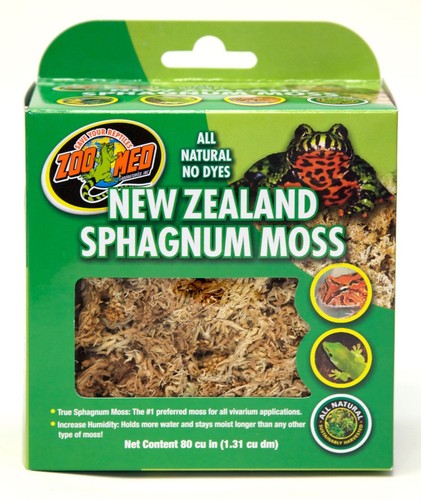 Zoo med new - new, sphagnum