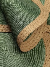 Green Round Placemats Set of 4
