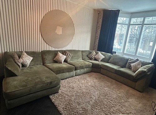 Corner sofa with chaise - with,