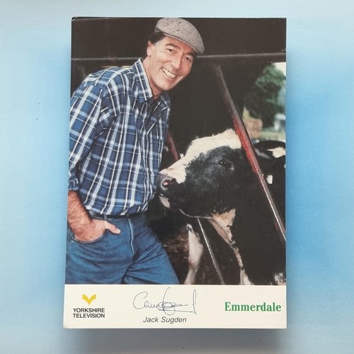 Emmerdale cast card - card, c1995