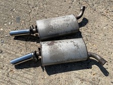 68-72 C3 Corvette Exhaust Mufflers Silencers Back Boxes & Chrome Tips