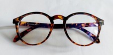 Riccardo Materossi Tortoiseshell Blue Light Reading glasses for women