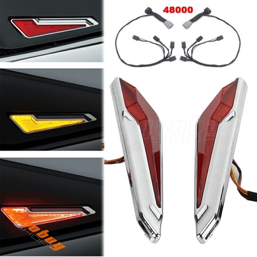 Side saddlebag led turn signal - turn,