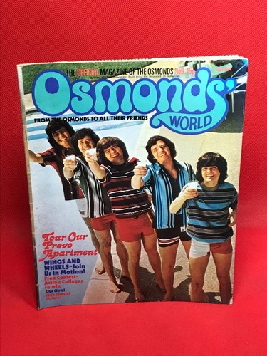 Osmonds world magazine - magazine, july