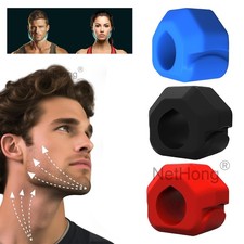 Jawline Exerciser Jaw Face Neck Trainer Toner Facial Ball Anti-Wrinkle Toning 3X