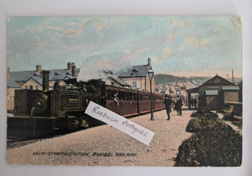 Old postcard aberystwyth - postcard,