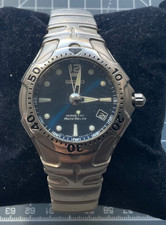 Seiko Kinetic Auto Relay TITANIUM Watch MODEL 5J22-OB89