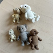 Sylvanian Families figure bundle x5 figures koala mole bear dog sold as seen 