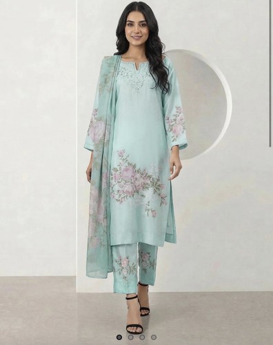 Asian dress limlight skyblue - asian,