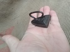 Antique Miniature Oval Flat