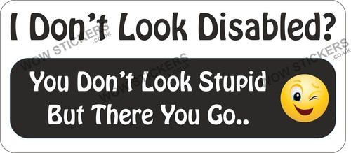 Don look disabled - disabled, novelty
