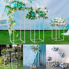 White Flower Stand Wedding