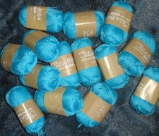 Job Lot 14 Balls 25g (350g) Baby Double Knit DK Knitting Crochet Wool New Blue