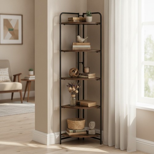 Corner shelf tier - shelf, 5-tier