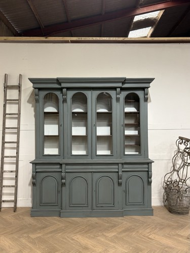 Large vintage bookcase - bookcase, /