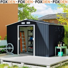 Garden Shed Galvanised Metal 9