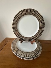 4x Biba Deco peacock black &