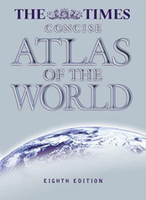 "The Times" Concise Atlas of the World Hardback Book The Cheap Fast Free Post