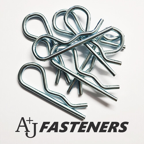 Clips bright zinc plated - r,