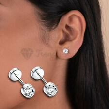 Womens Mens  Round Diamond Cut