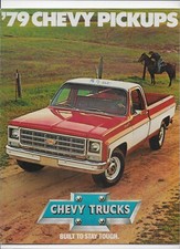 1979 Chevrolet C/K pickup trucks brochure (GM Canada publication)