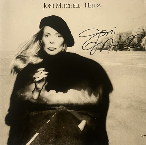 Joni mitchell signed - -,
