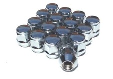 16 Wheel Nuts Lugs Fit Smart