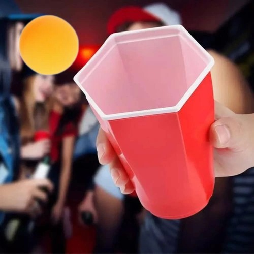 Beer pong party game - beer, with