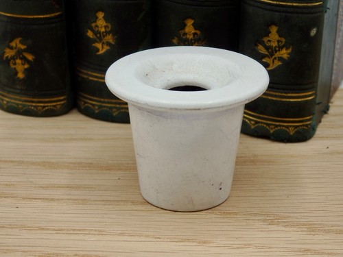 Vintage inkwell white - vintage,