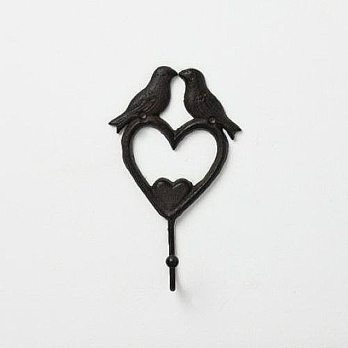 Bird heart cast - bird, iron