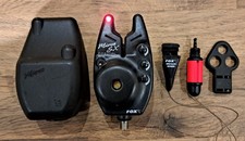 FOX SX DIGITAL RED BITE ALARM WITH COVER AND SPECIALIST HANGER - CARP FISHING