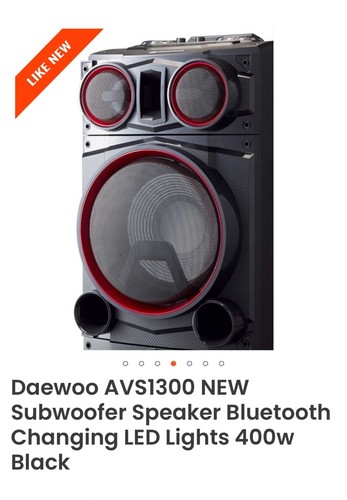 Daewoo avs1300 new - new, subwoofer