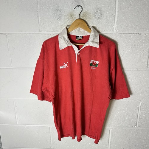 Vintage wales rugby shirt mens - vintage,
